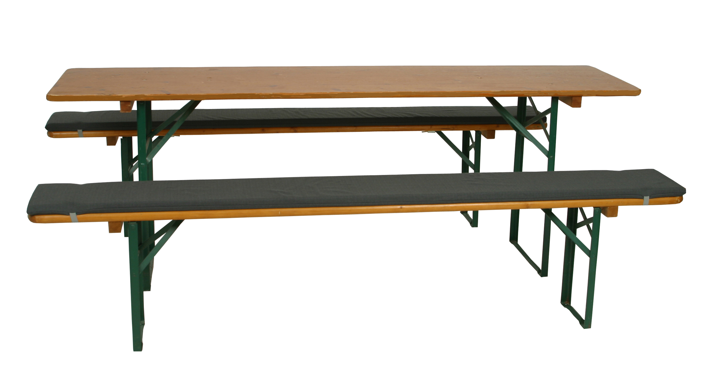 734958 GODE FESTZELTAUFLAGE 3,5CM GRAU 2-Teilig