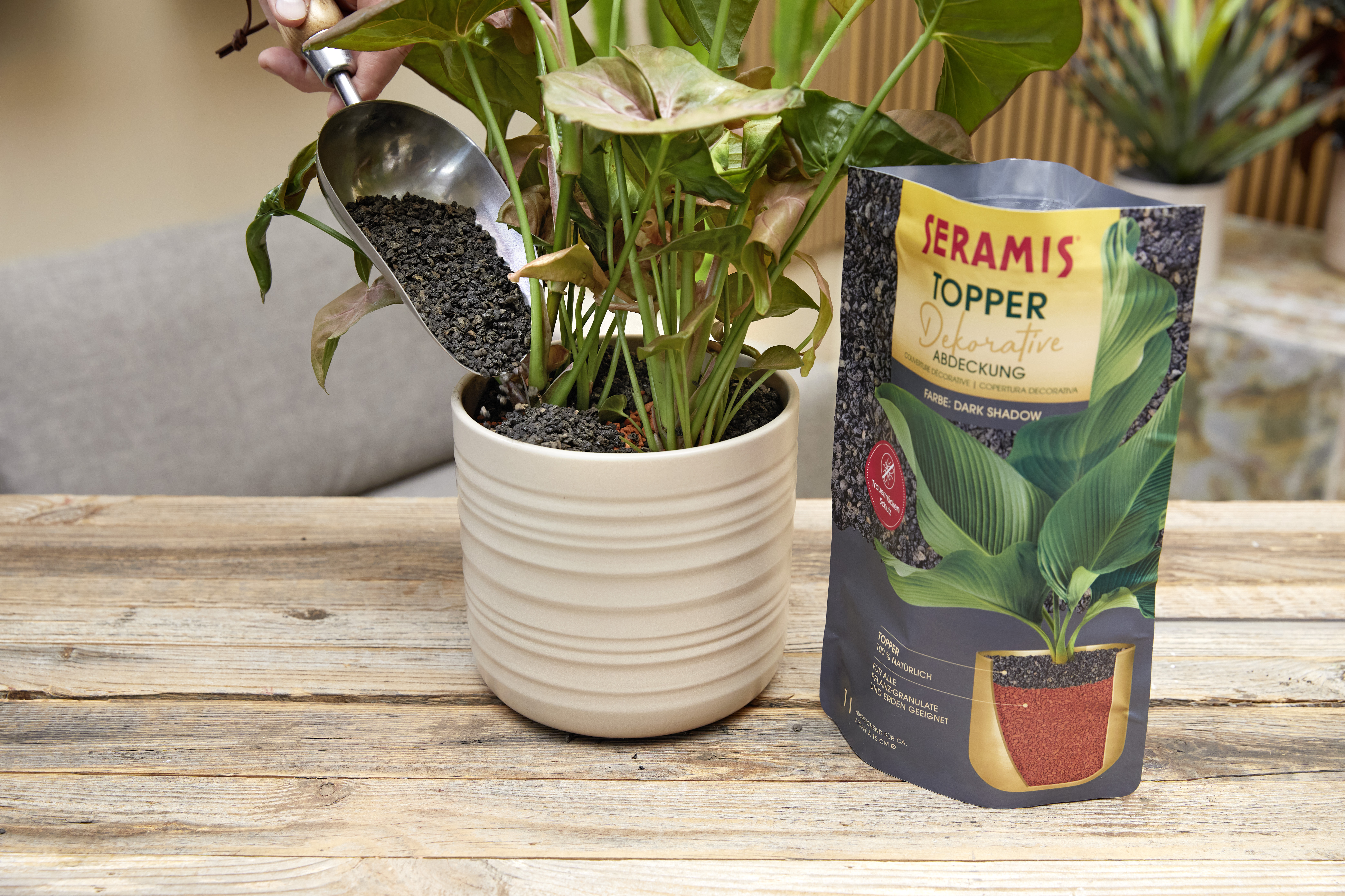 Seramis Topper, Dark Shadow, 1 L