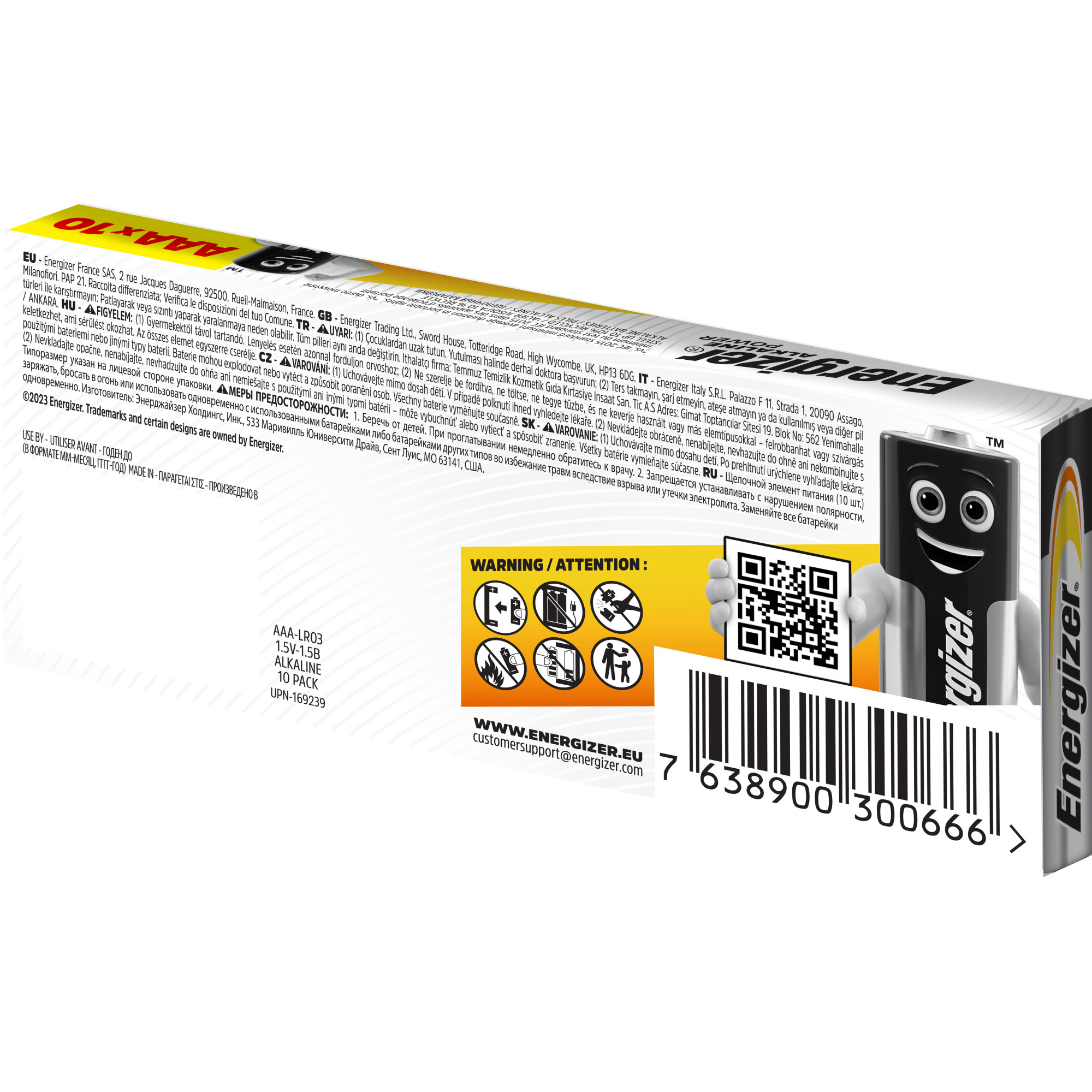 Energizer Alkaline Power AAA10