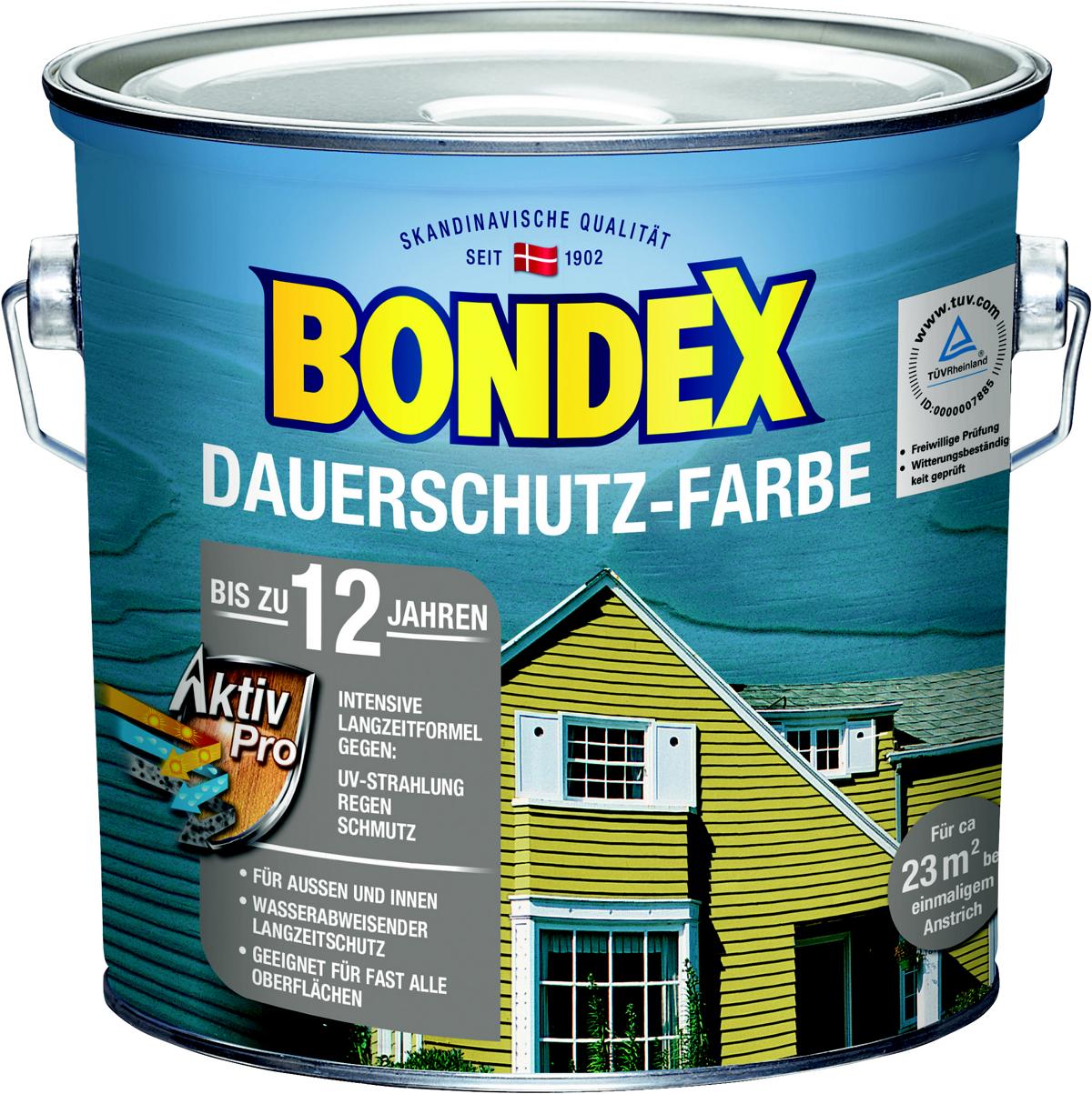 87162428127605Bqp4MQBTgTdk Bondex Dauerschutz-Farbe Schwedenrot, 2,5L