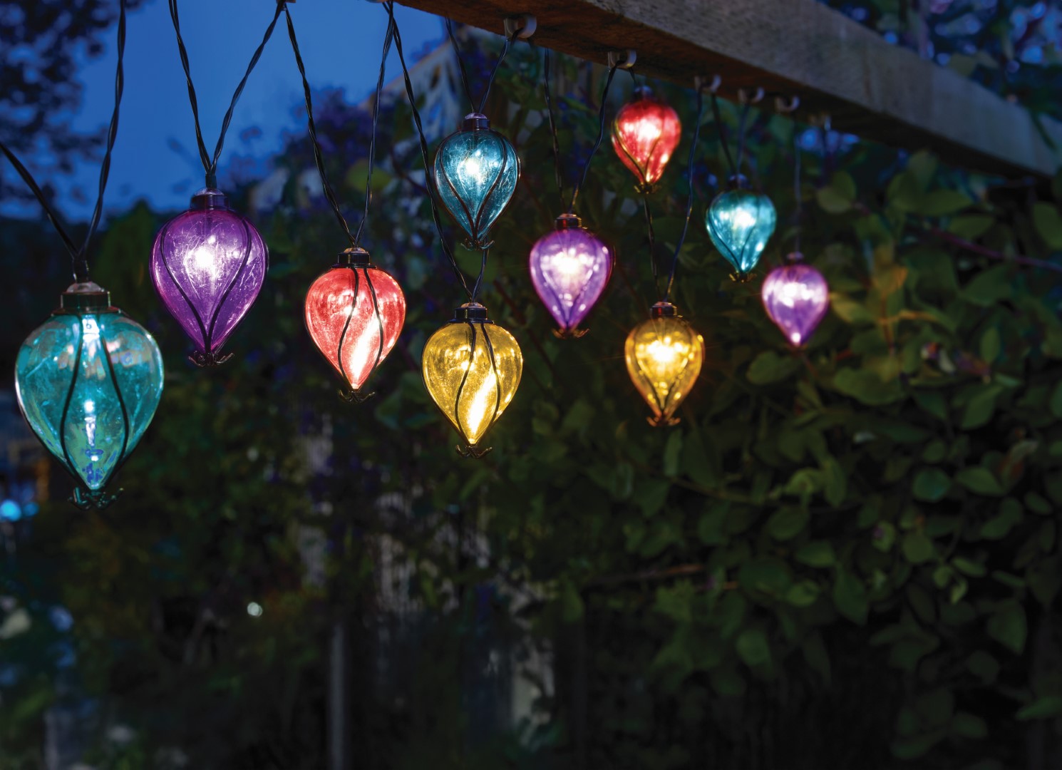 Smart Garden Rainbow Ballon Lichterkette