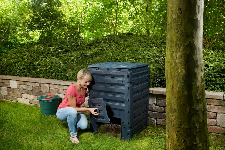 393145-2 KOMPOSTER ECO-MASTER 300L SCHWARZ   GRAF