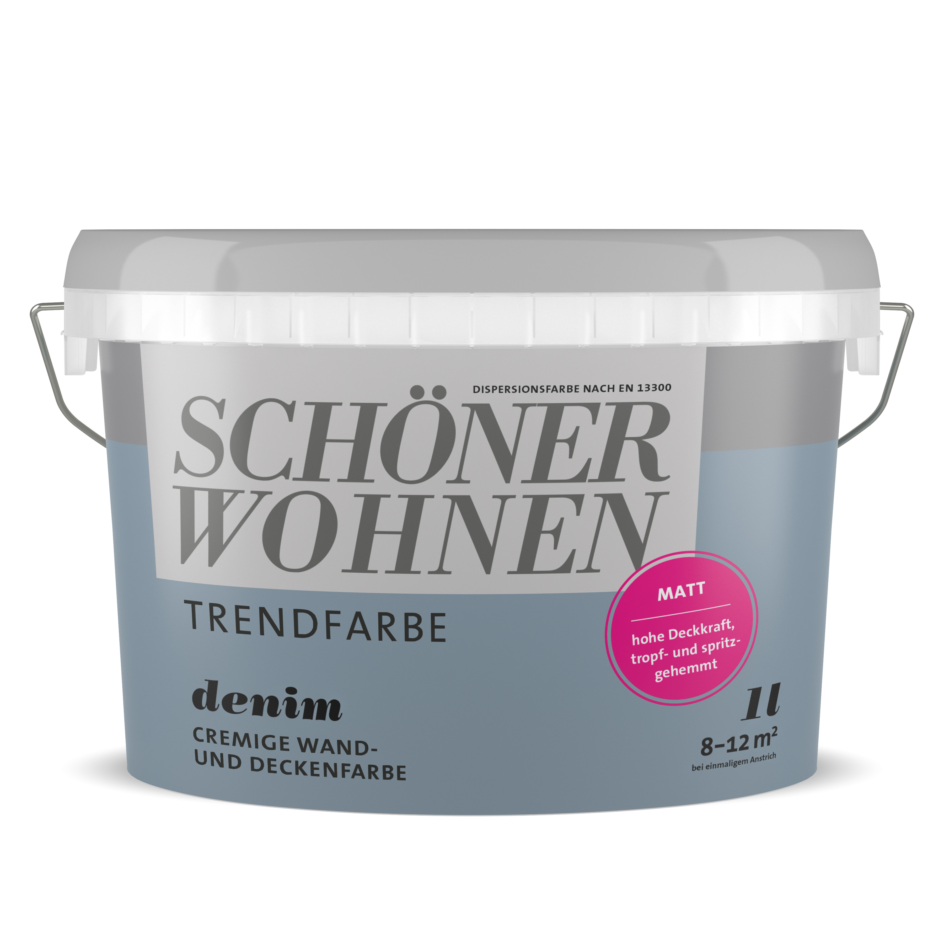 Schöner Wohnen Trendfarbe, denim matt