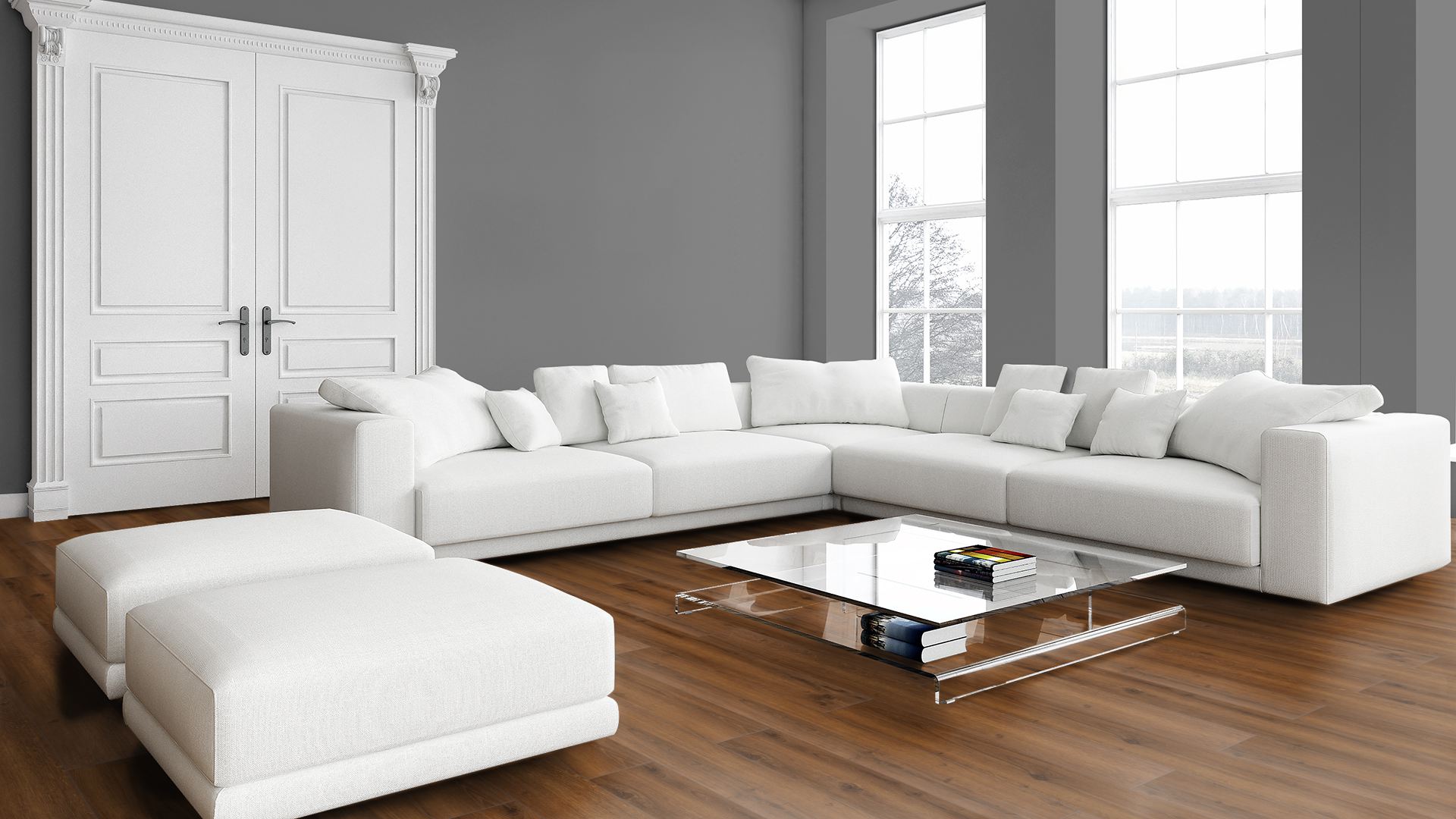 230493_10 Classen Laminatboden Oak Dark Brown