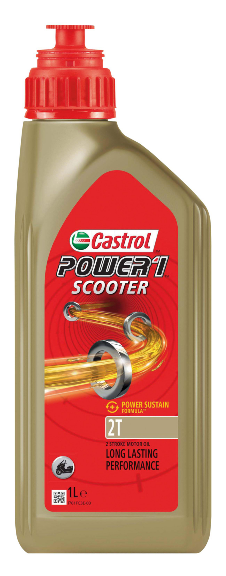 Castrol POWER1 Scooter 2T H UJ 1L Castrol POWER1 Scooter 2T H UJ 1L