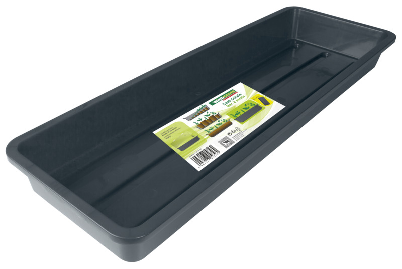 Windhager Aussaat-Schale, 58 x 19 x 6 cm, schiefergrau Windhager Aussaat-Schale, 58 x 19 x 6 cm, schiefergrau