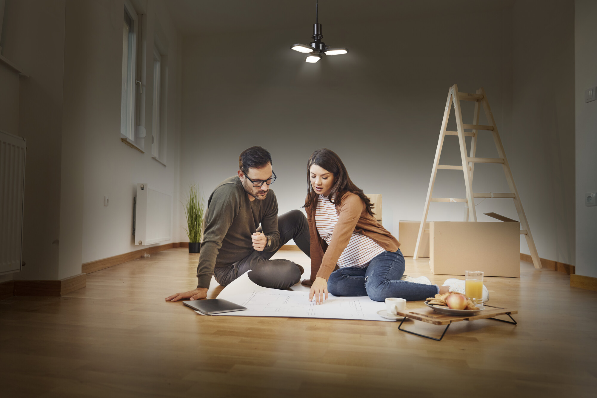 Osram Highbay Blade Deckenlampe mit Flügeln, E27, 60W