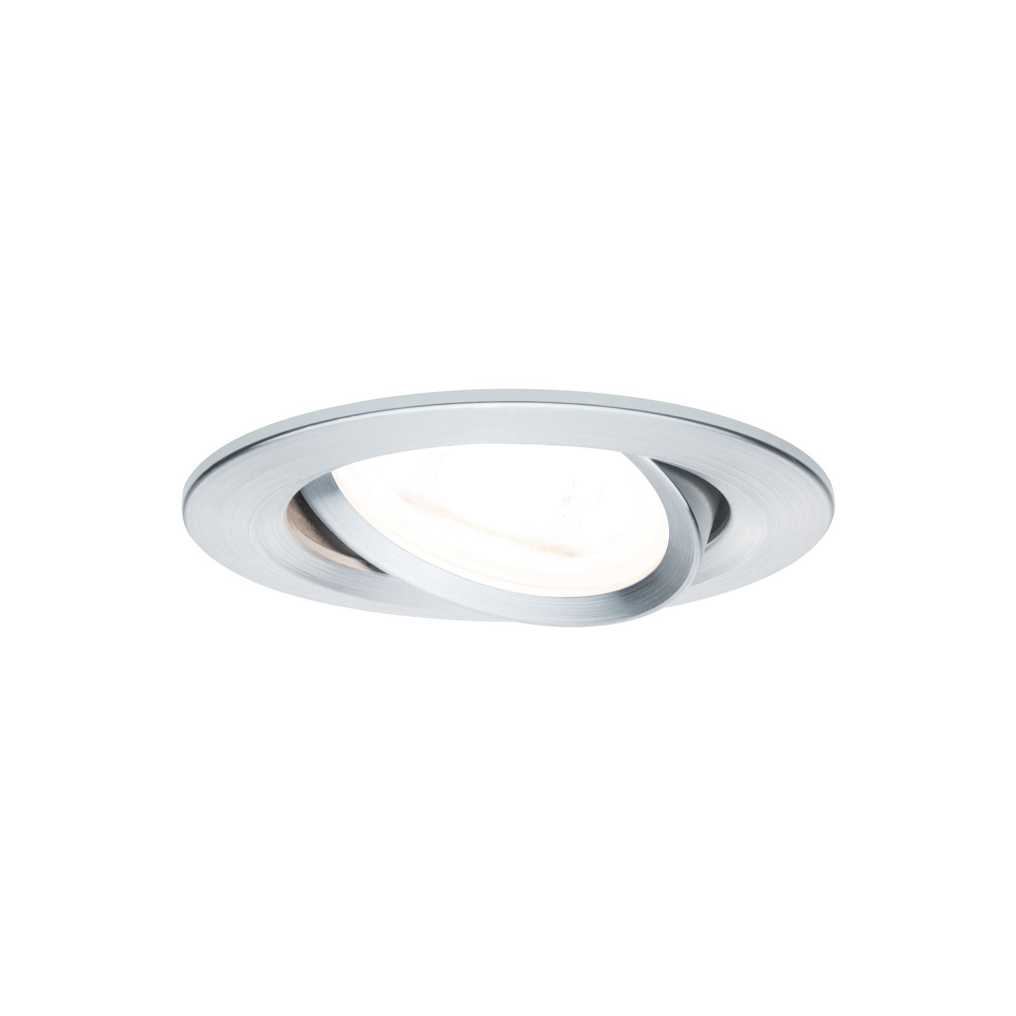 133437-2 PAULMANN EINBAULEUCHTE 3X6,5W 2700K SCHWENKBAR RUND ALU