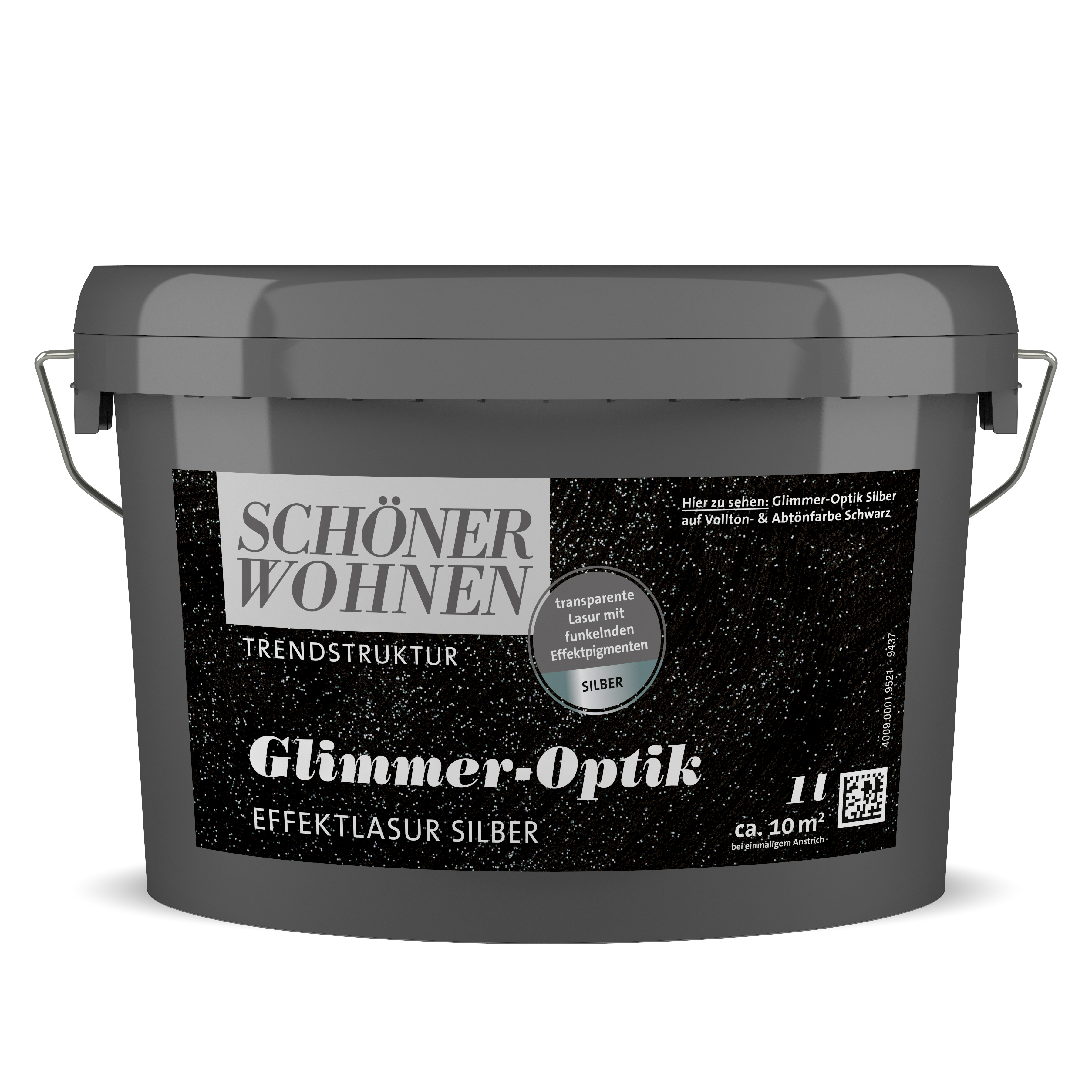 SW_9437-0001-9521 Schöner Wohnen Glimmer-Optik Effektlasur, silber