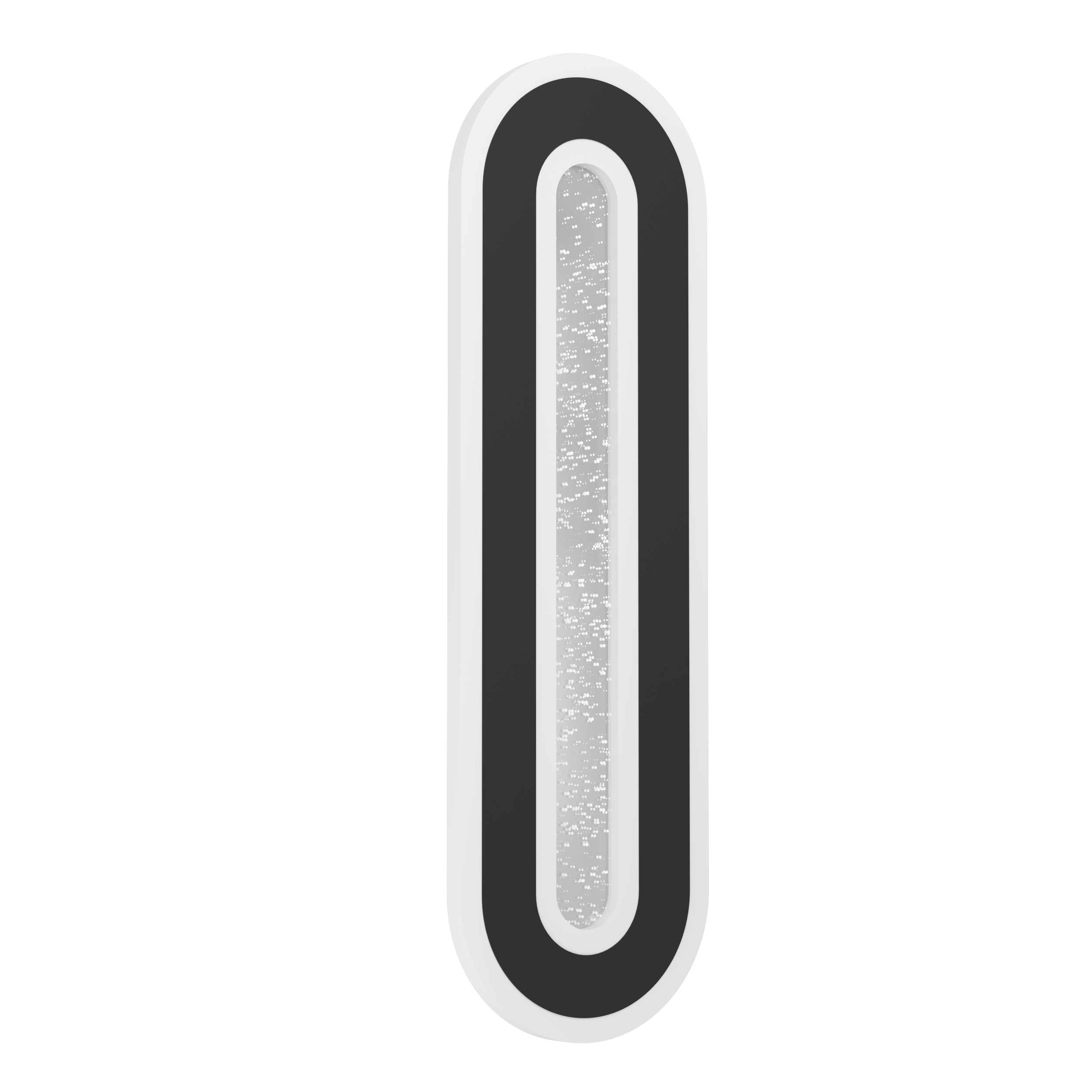 Eglo Wand-/Deckenleuchte Macchioni, 12W, abgerundet, schwarz