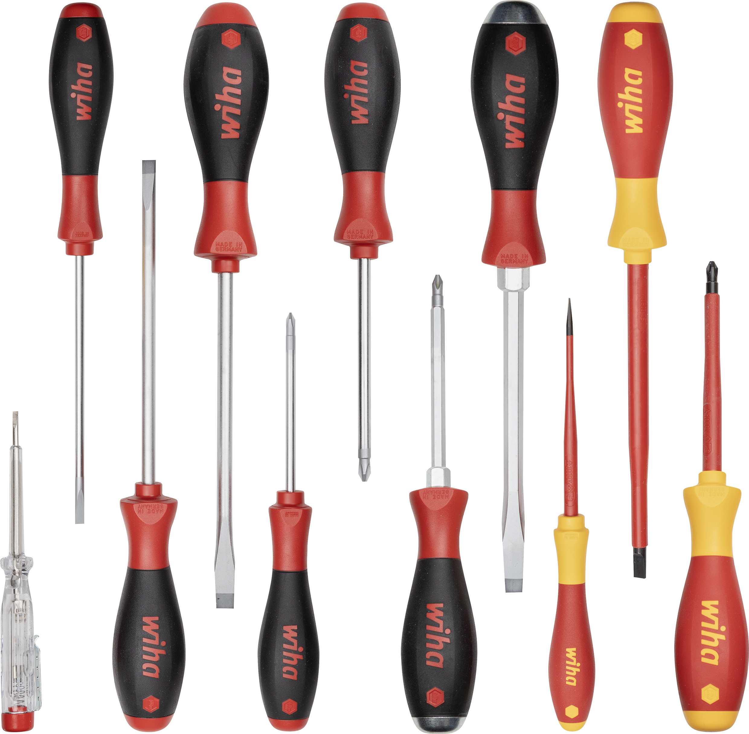 Wiha Schraubendreher Set SoftFinish, 11-teilig Wiha Schraubendreher Set SoftFinish, 11-teilig