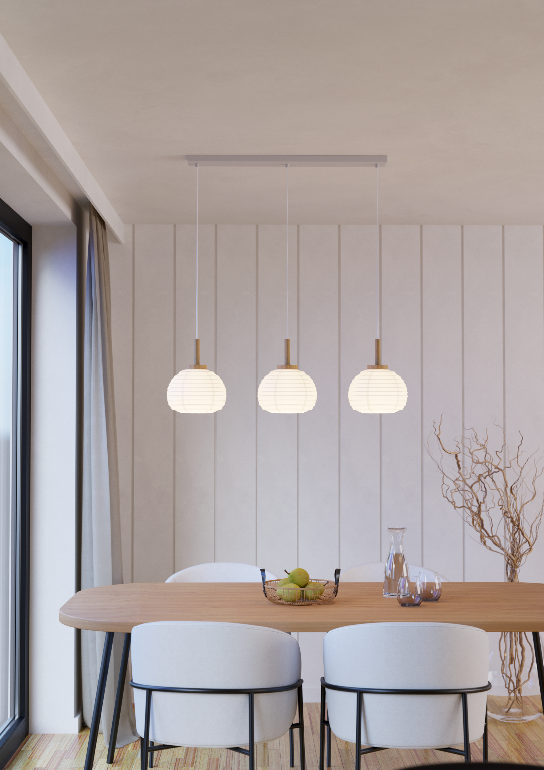 Eglo Pendelleuchte Summerhill, 3 x 40W Eglo Pendelleuchte Summerhill, 3 x 40W