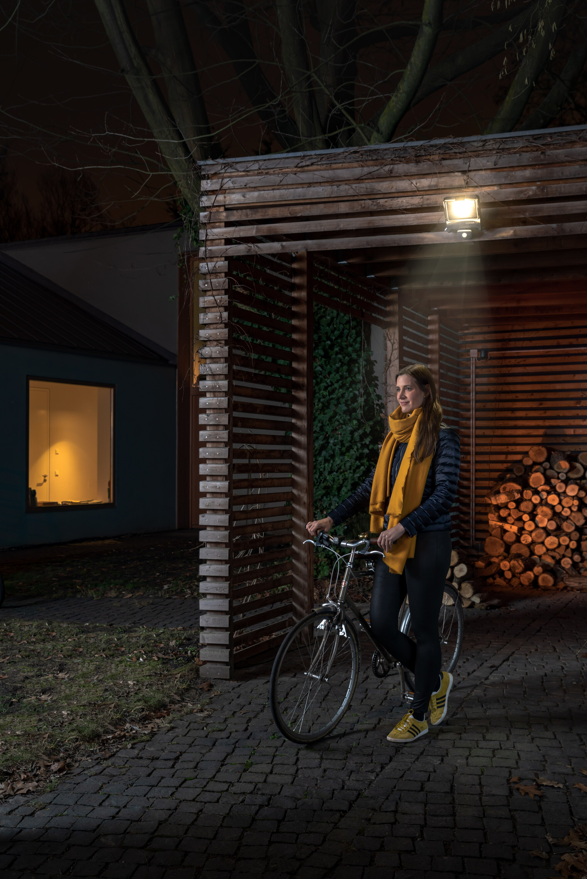 Osram LED Fluter mit Sensor, 10W, Kaltweiß