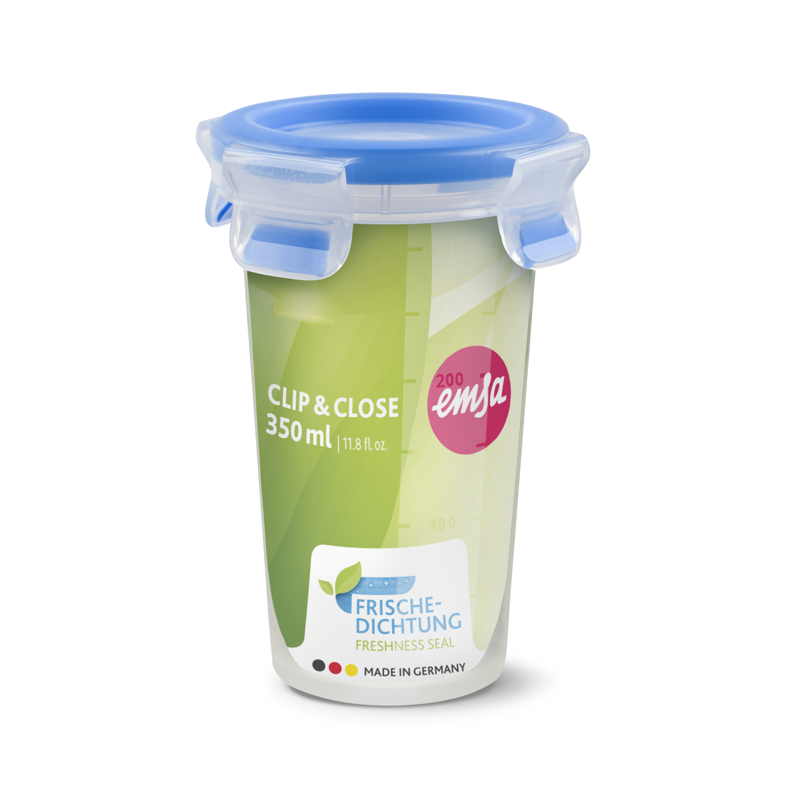 EMSA Clip & Close Frischhaltedose 0,35 L, rund EMSA Clip & Close Frischhaltedose 0,35 L, rund
