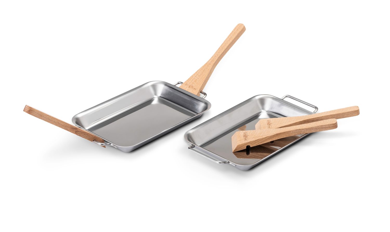 Grillfürst Grillpfännchen, 2 Stück mit Doppelgriff