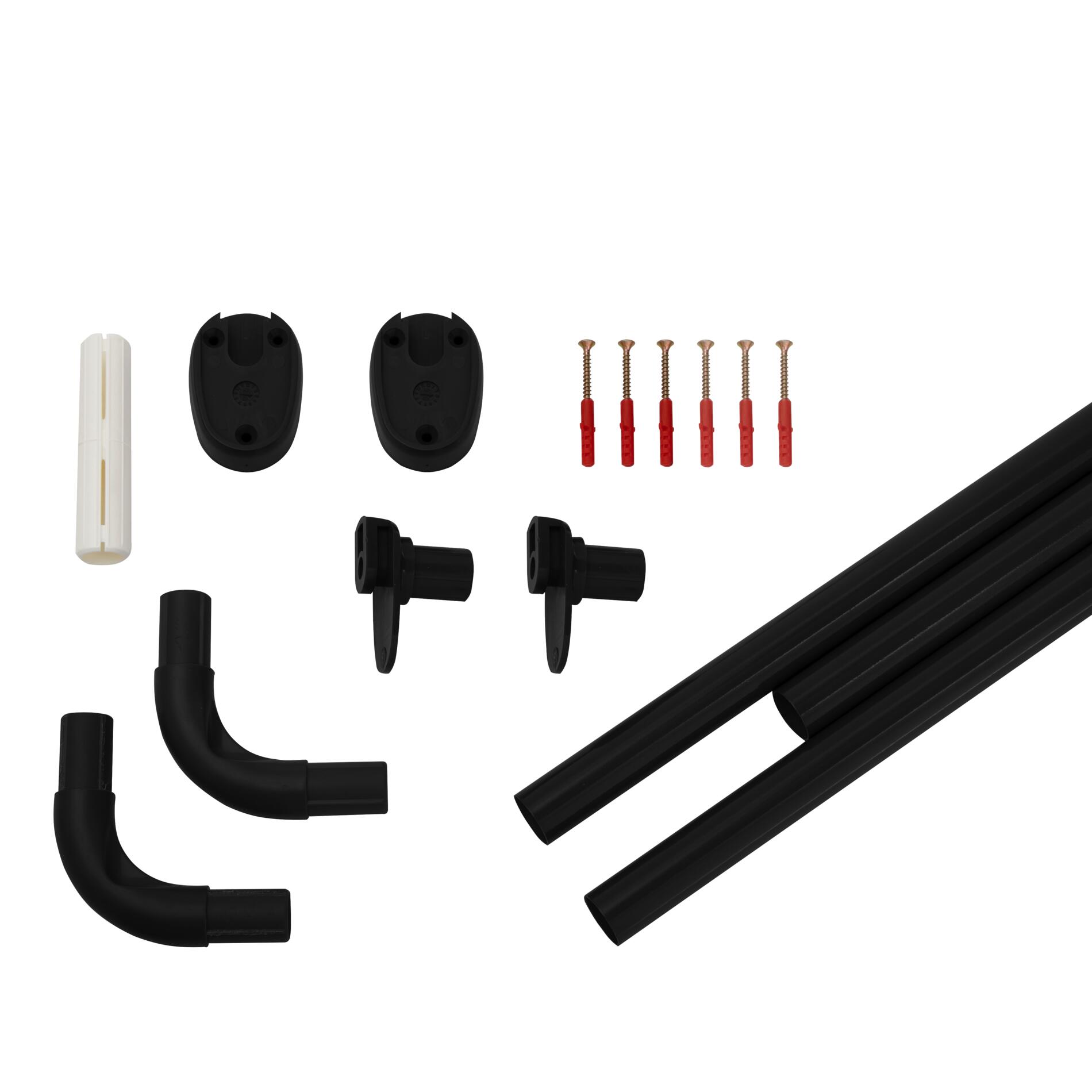 816072_03 Ridder Universal-Winkelstange Wien, schwarz