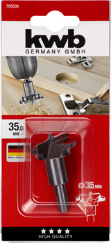 705530-300 Kwb Scharnierlochbohrer, 35 mm