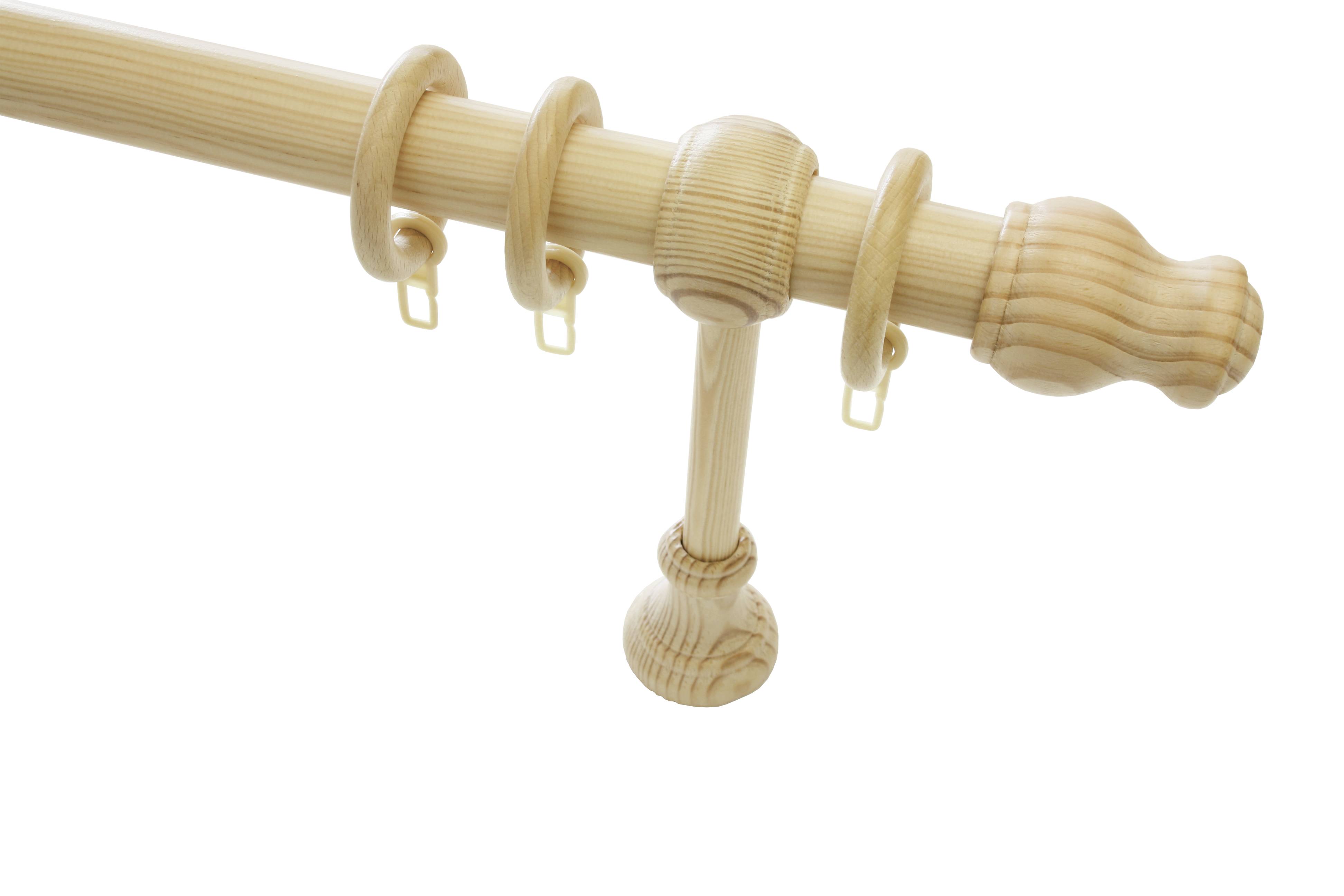 098601_01 GARDINIA STILGARNITUR LUGANO Q28MM KIEFER 250CM