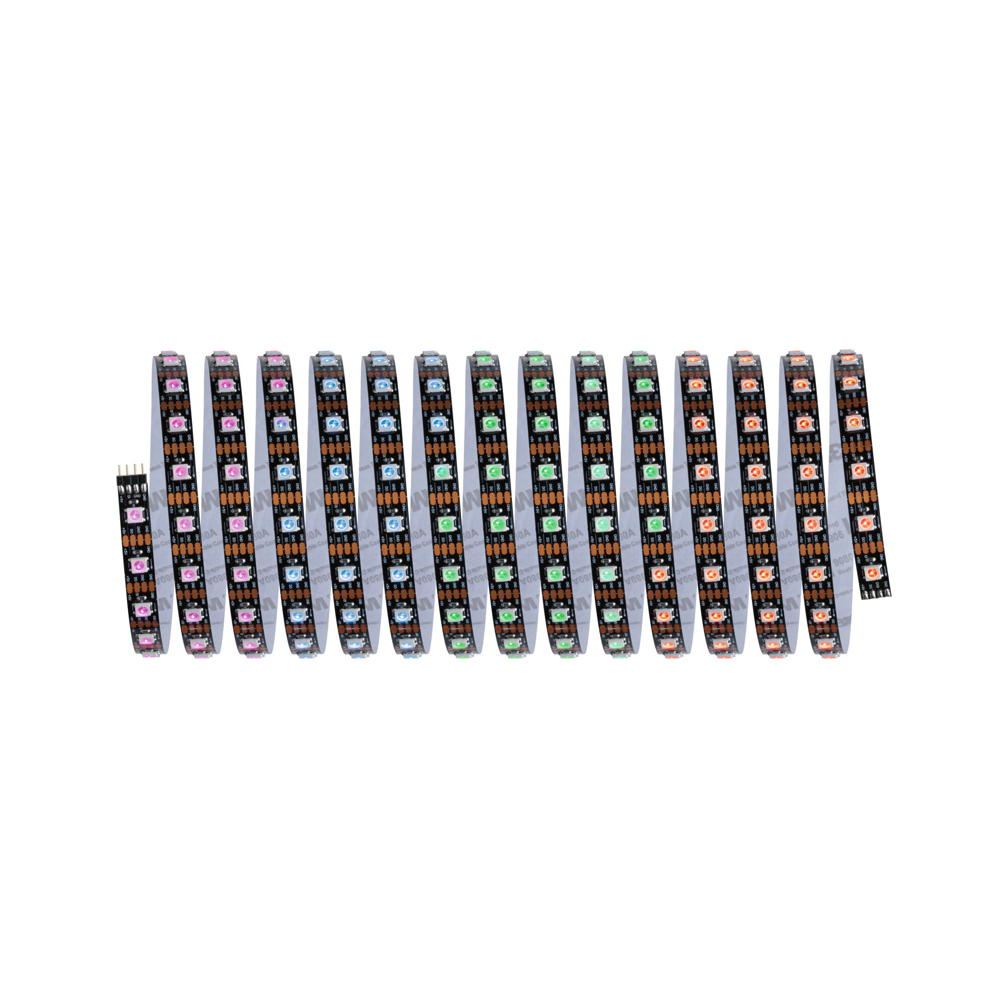 Paulmann EntertainLED Strip Set 5 m, IP20, 10,5W, 12V DC, schwarz
