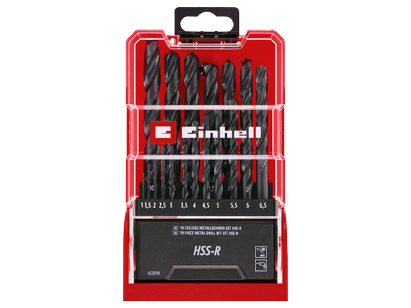 Einhell HSS-R Metallbohrer-Kassette, schwarz brüniert, Ø 1-10 mm Einhell HSS-R Metallbohrer-Kassette, schwarz brüniert, Ø 1-10 mm