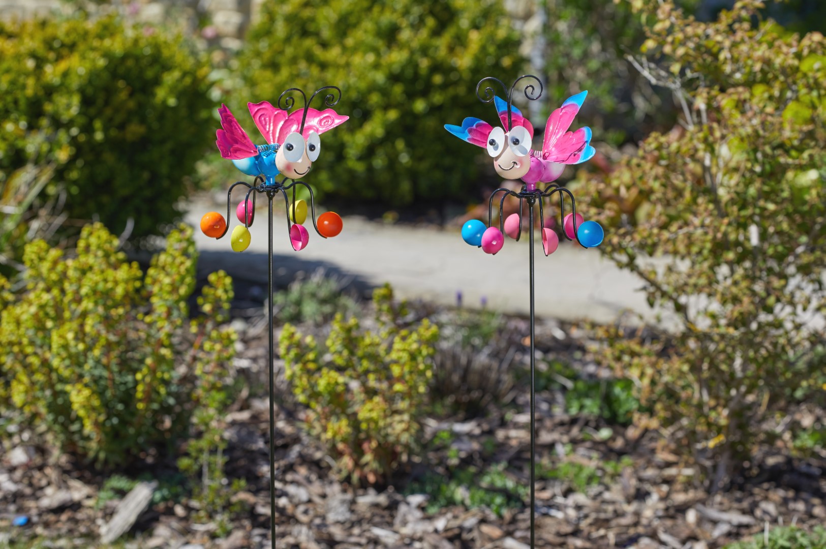 Smart Garden Lustiger und bunter Gartenpfahl