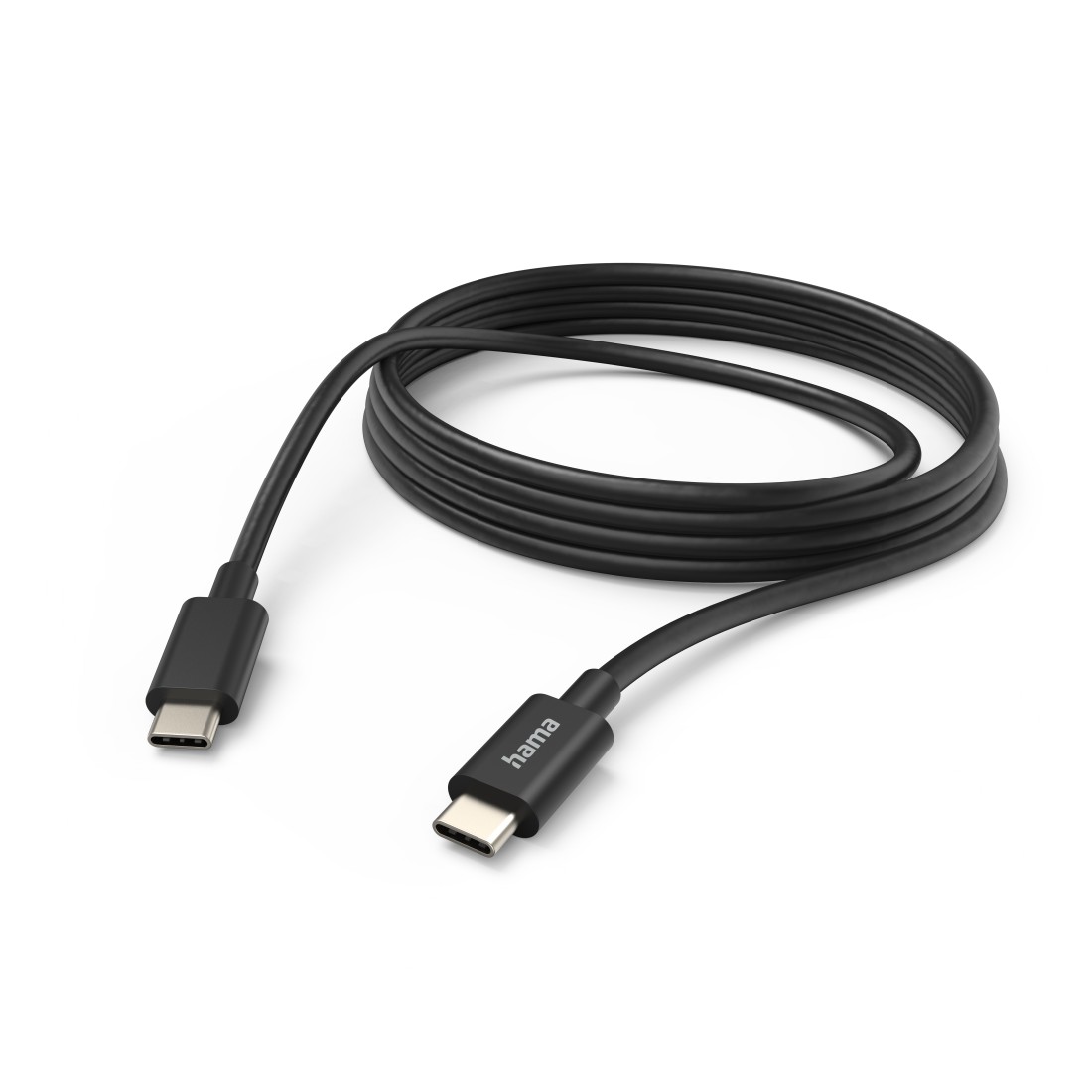 Hama USB-Kabel,USB-C-USB-C, 3 m, schwarz Hama USB-Kabel,USB-C-USB-C, 3 m, schwarz
