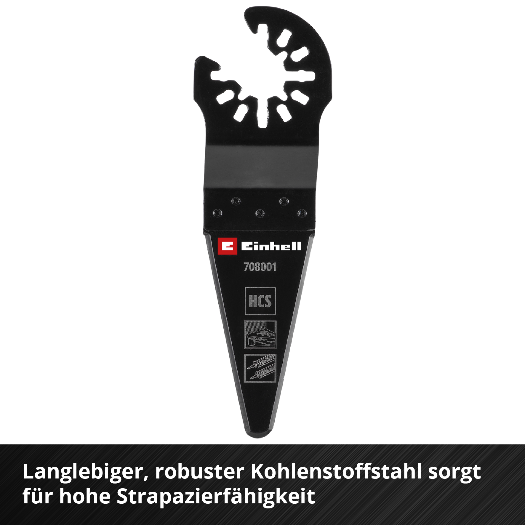 Einhell HCS-Schabermesser mit Universalaufnahme, spitz