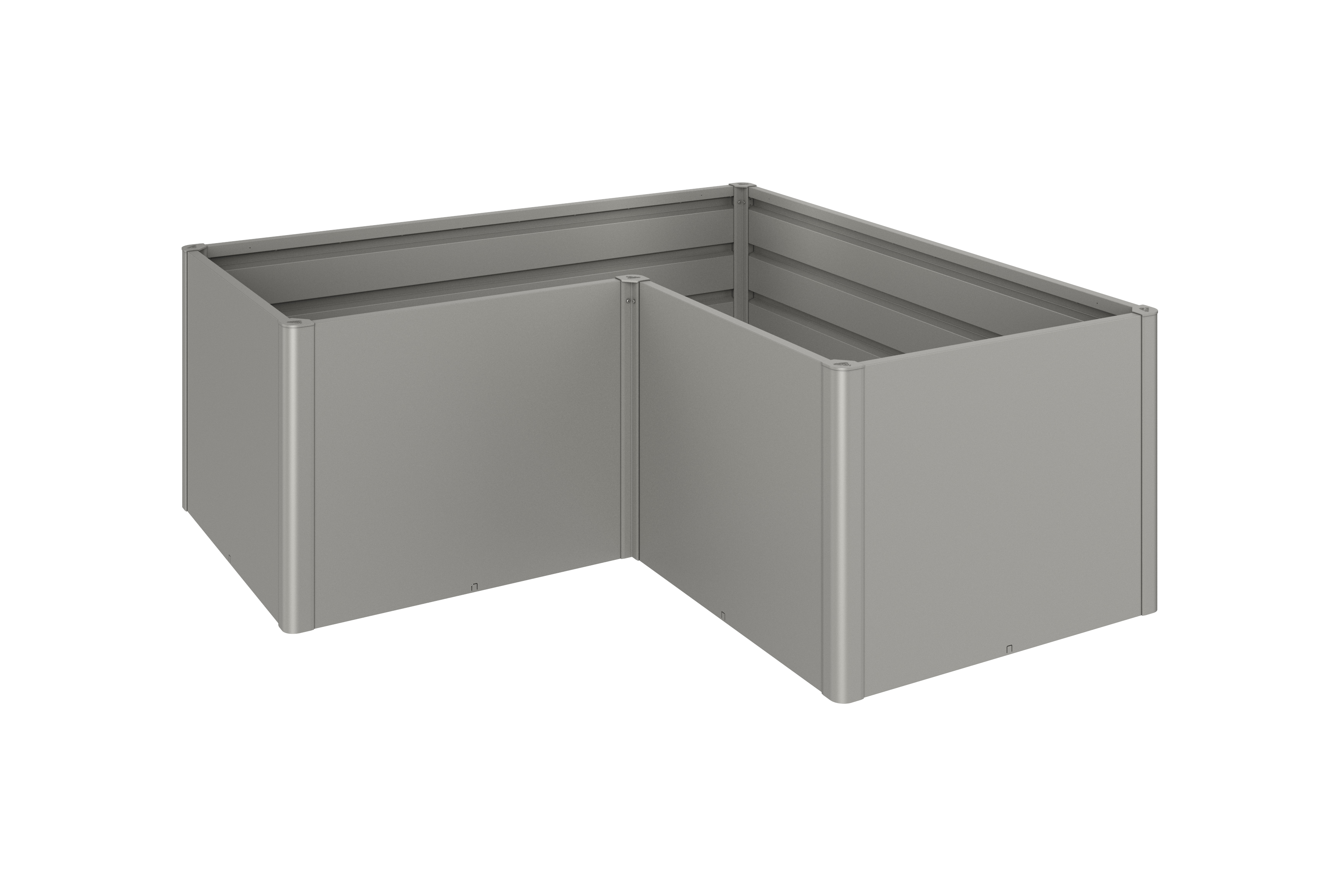 Biohort Hochbeet L, Gr. 2x1, quarzgrau-metallic