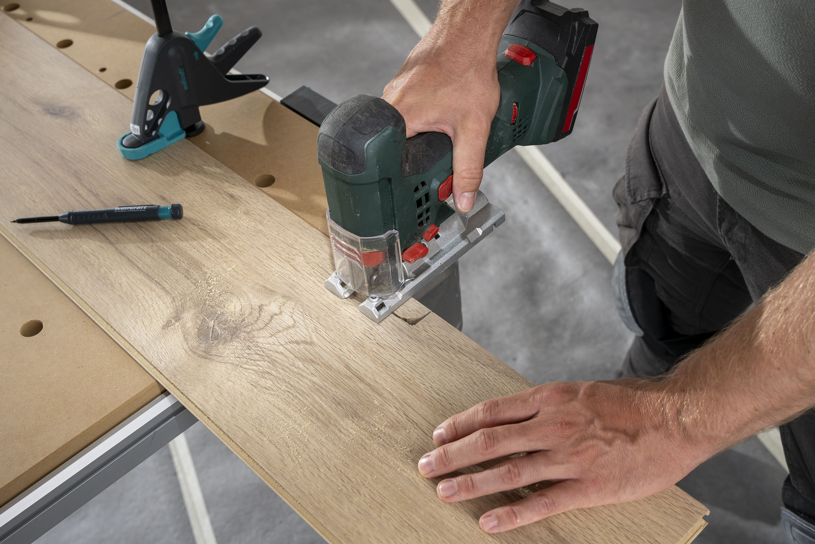 wolfcraft Konturenlehre PRO, 250 mm