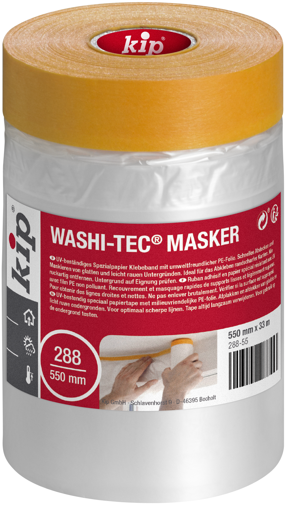 085149 Kip Fineline-Masker Washi-Tec