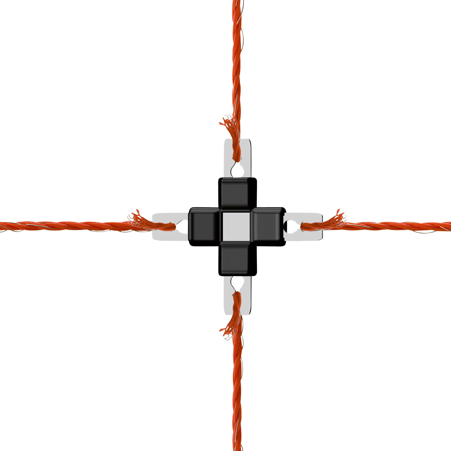Kerbl Litzclip Litzen-Kreuzverbinder 3 mm, (5 St./Blister) Kerbl Litzclip Litzen-Kreuzverbinder 3 mm, (5 St./Blister)