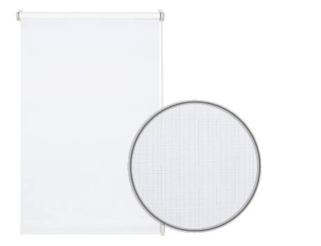 461762_01 GARDINIA EASYFIX ROLLO REINWEIß 100X150