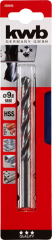 209690-300 Kwb HSS-Spiralbohrer, 9 mm