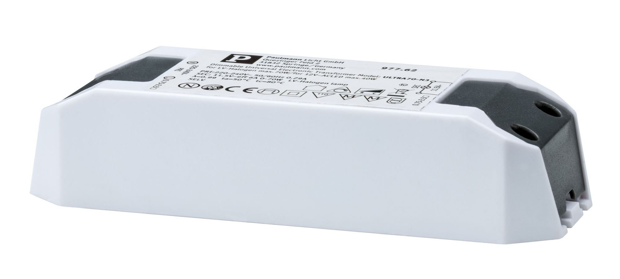 090475-1 PAULMANN TRAFO HALO+LED 0-50W 230/12V