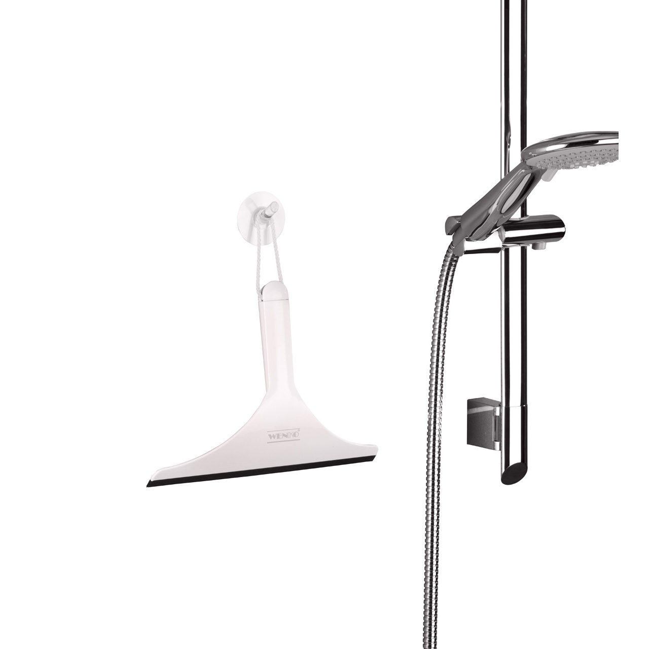 407827-Badezimmerwischer-Filo-Wei-_Schwarz_FS_03 WENKO BADEZIMMERWISCHER FILO