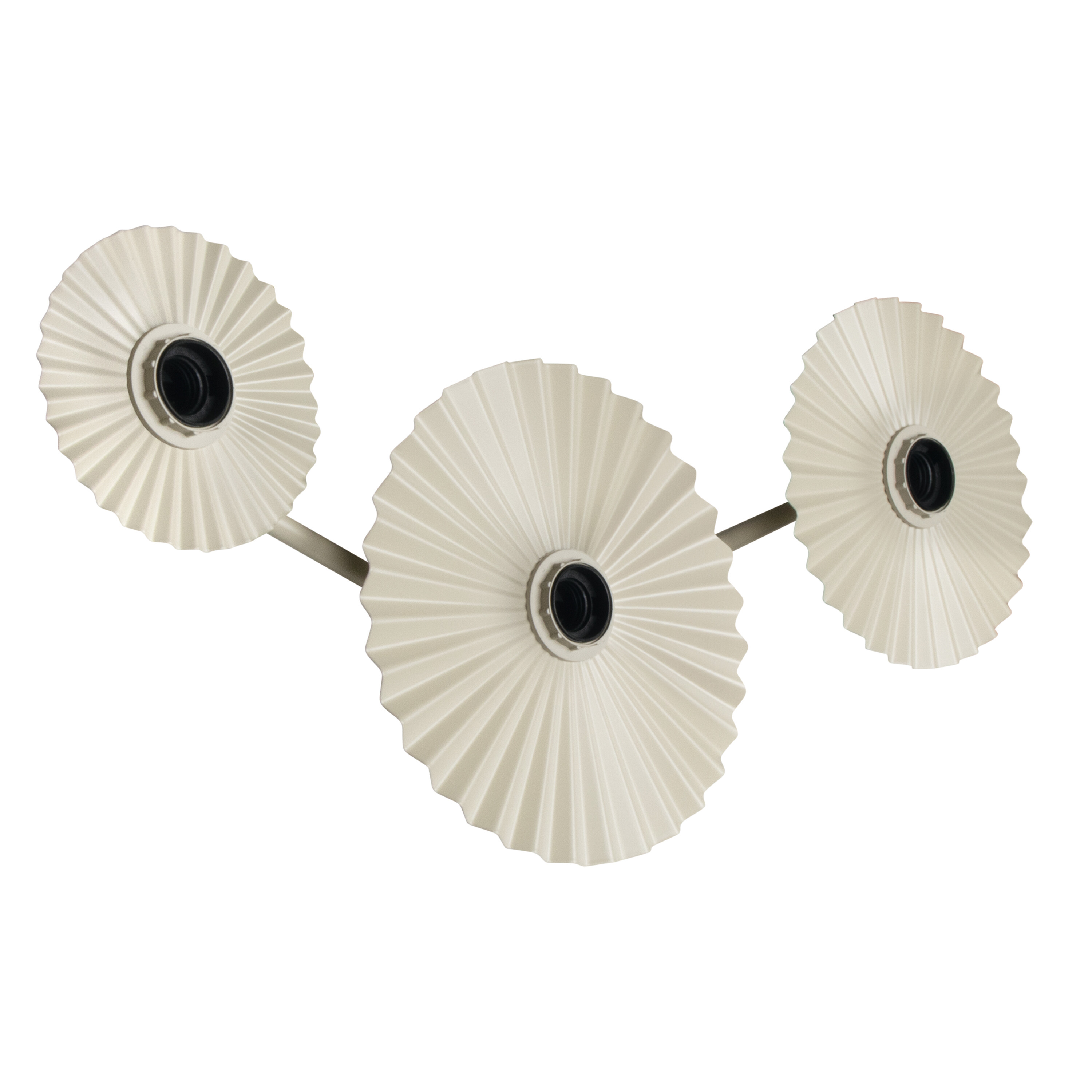 Osram DECOR Plissee Wall, 3XE27, beige