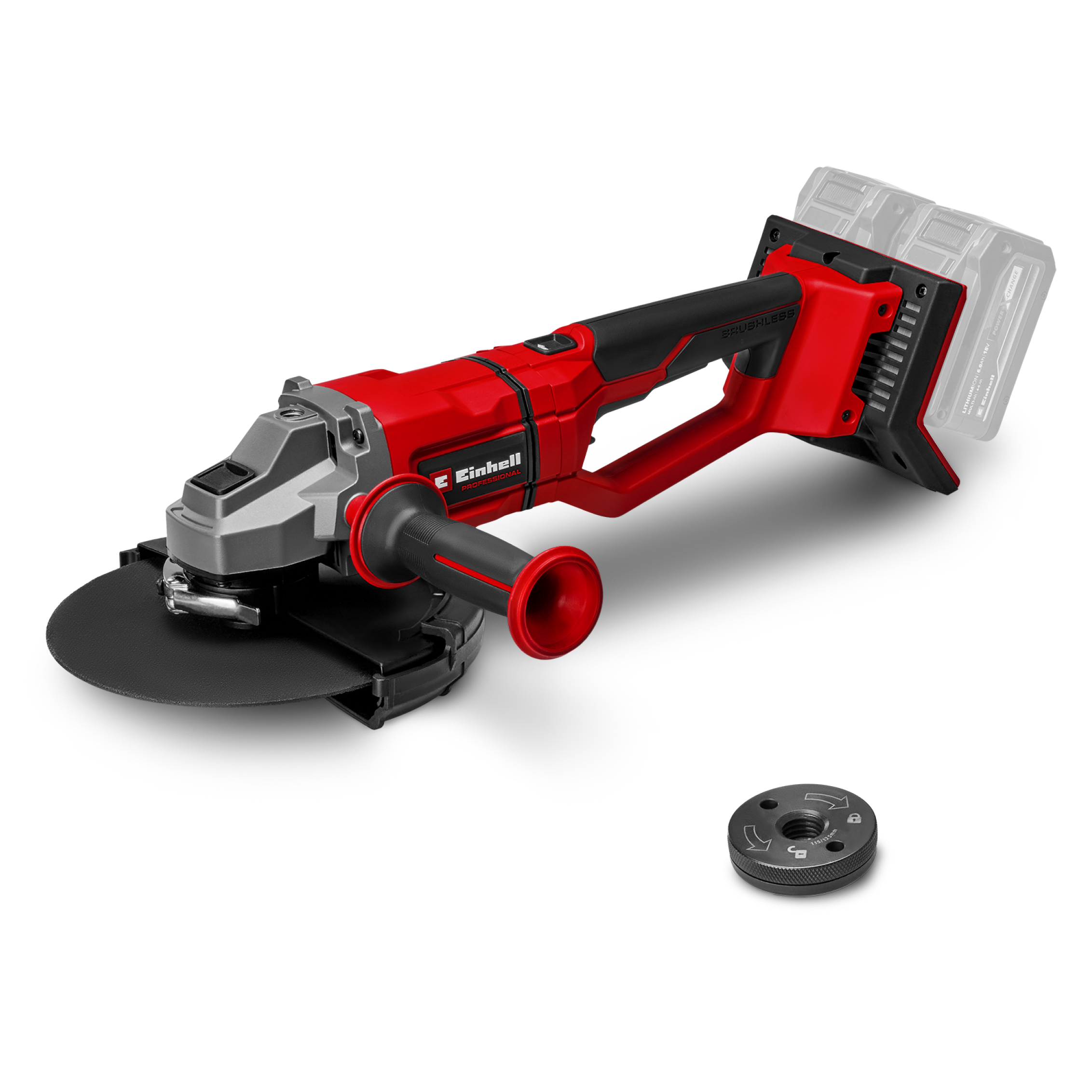 Einhell Akku-Winkelschleifer AXXIO 36/230 Q