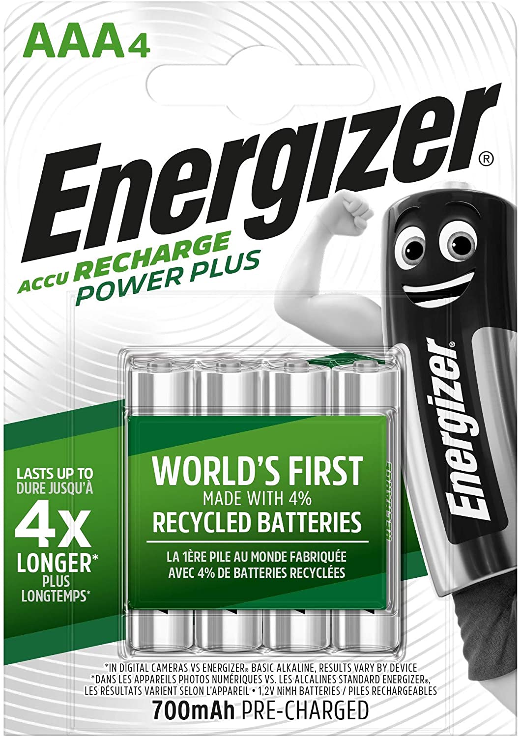 Energizer Akku Power Plus Eco AAA, 2 St.