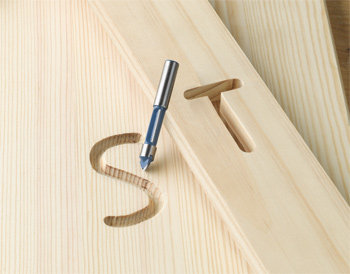 755720-600 Kwb Hartmetall-Gravierfräser, 8 mm