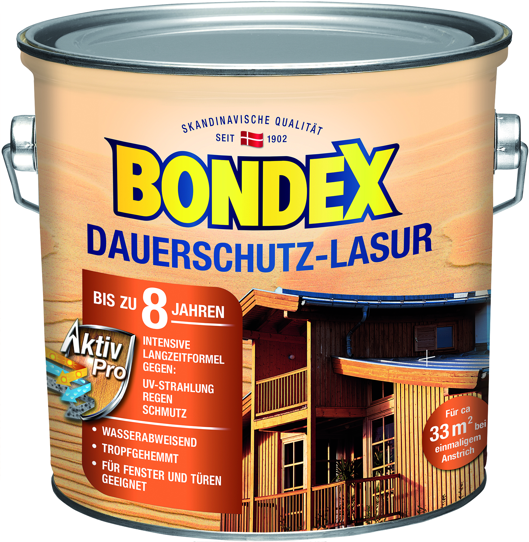 5702167071507 Bondex Dauerschutz-Lasur Eiche, 2,5L