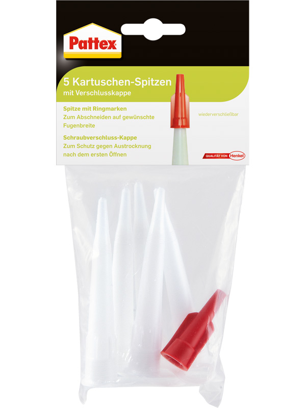 4015000421805 Pattex Kartuschenspitzen, 5 Stück