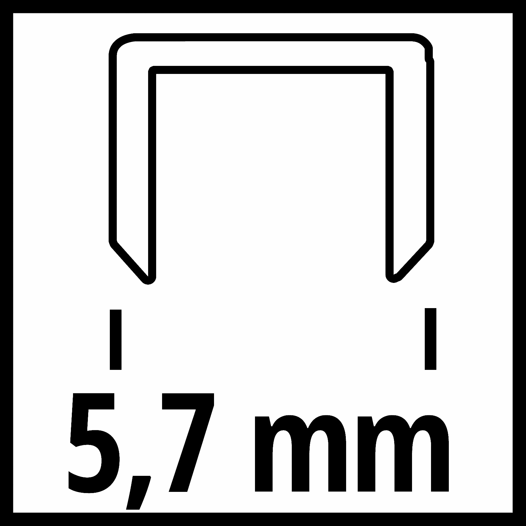 Einhell Tacker-Zubehör, Klammer 19mm, 3000 Stück
