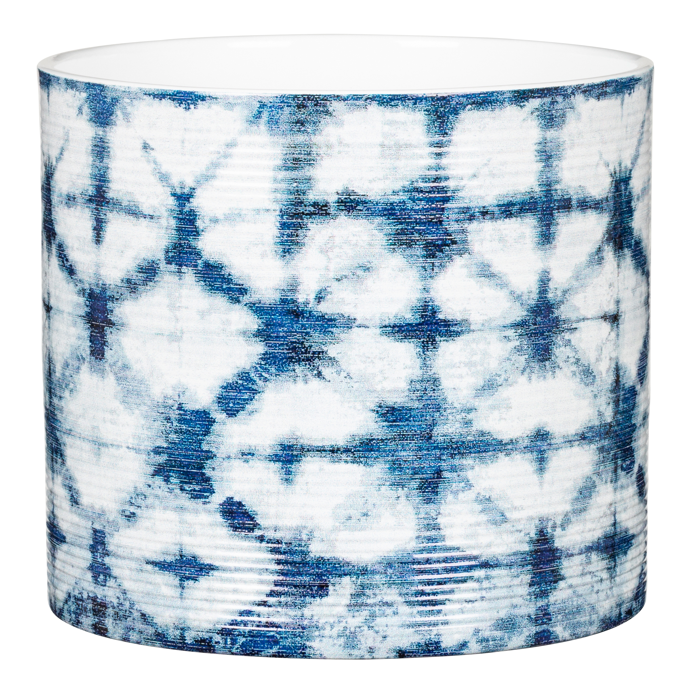 Scheurich Übertopf 828/14 Blue Batik, Ø 14 cm Scheurich Übertopf 828/14 Blue Batik, Ø 14 cm