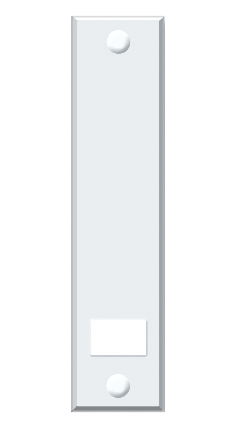 022985-RO Schellenberg Abdeckplatte weiß, Lochabstand 13,5cm