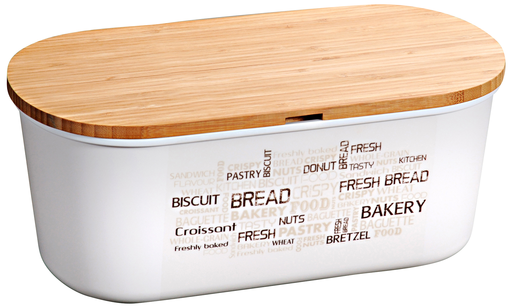 Kesper Brotbox, weiß, FSC, 34 x 14 x 18 cm Kesper Brotbox, weiß, FSC, 34 x 14 x 18 cm
