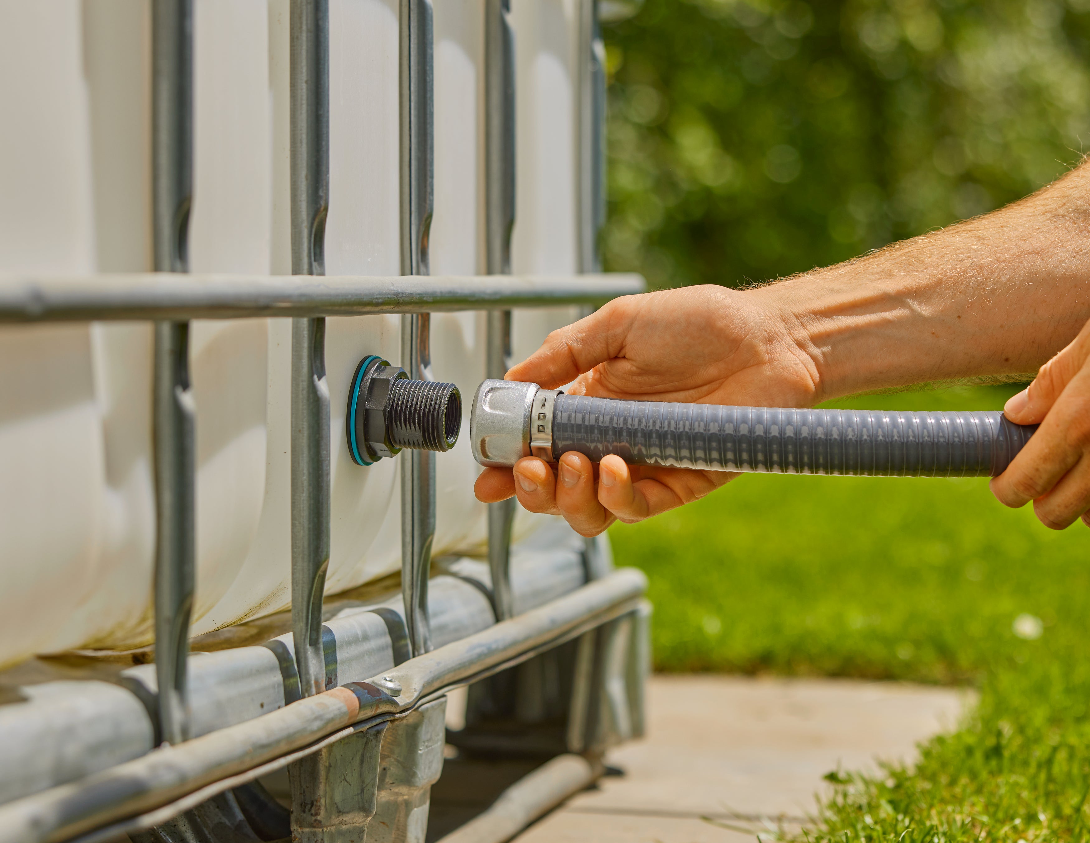 Gardena Tankverbinder Push IN (G1" / G3/4") Gardena Tankverbinder Push IN (G1" / G3/4")