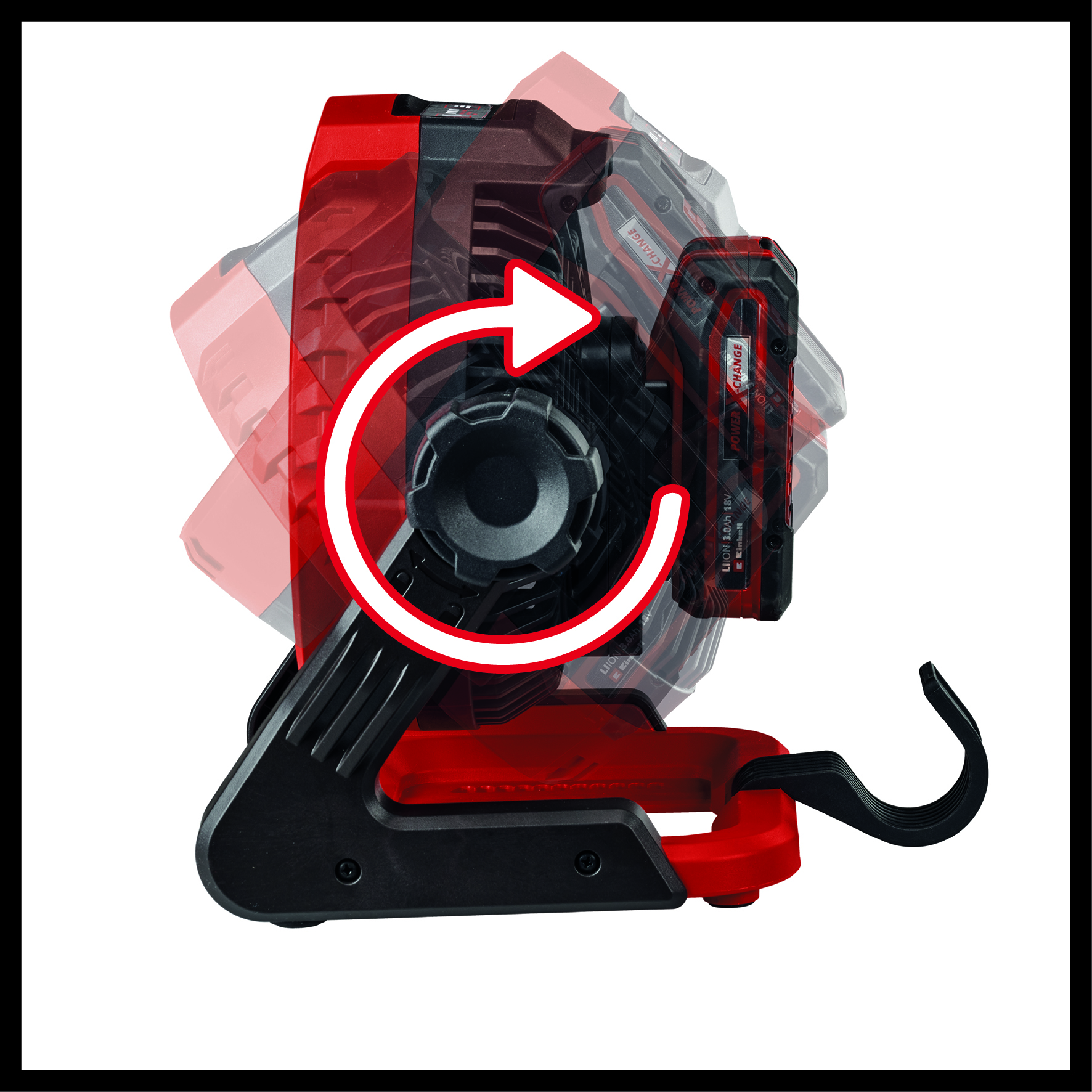 Einhell Akku-Ventilator GE-CF 18/2200 Li - Solo Einhell Akku-Ventilator GE-CF 18/2200 Li - Solo