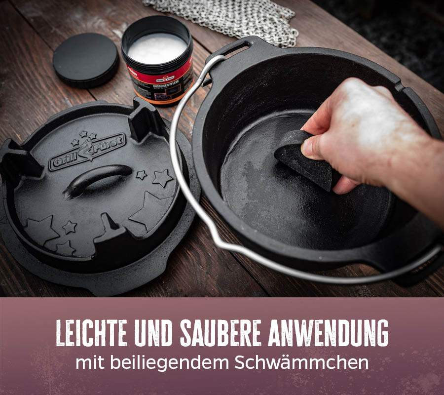 Grillfürst Dutch Oven Pflegepaste, 250 ml