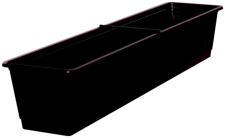 484509-80308008-L BLUMENKASTEN STANDARD 80CM BRAUN    GELI