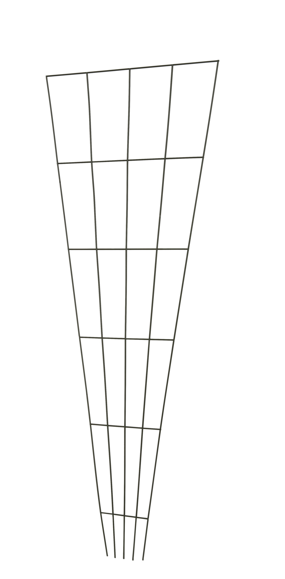 9003117056909_1 Metall-Gitterspalier 45X150cm weiss eckig